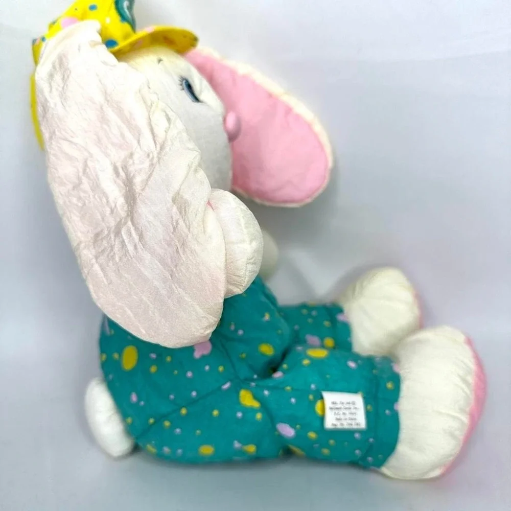 Vintage 1980s Hallmark Crayola Cuddle Bunny Plush |Easter Bunny Plush | Crayola‎